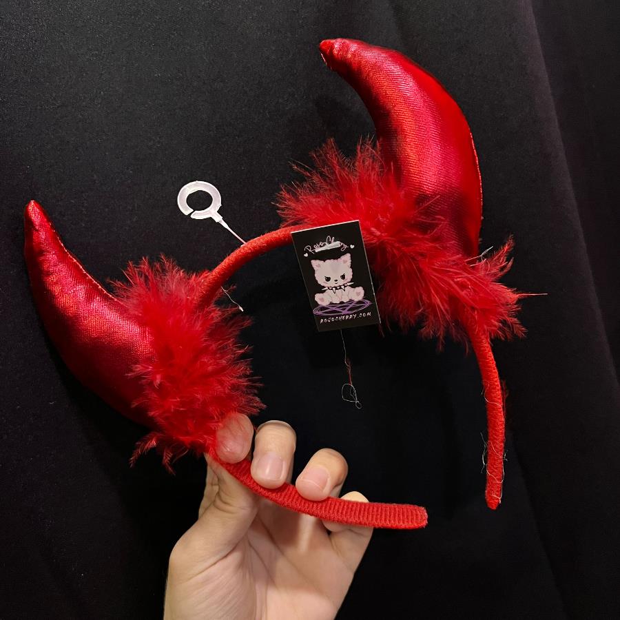 Diadema Diabla Roja